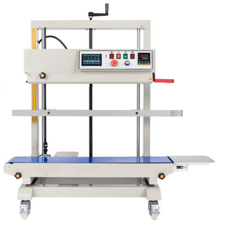 Sigillatrice verticale continua a nastro con stampa a getto d’inchiostro FR-1300V – immagine 1 di 15