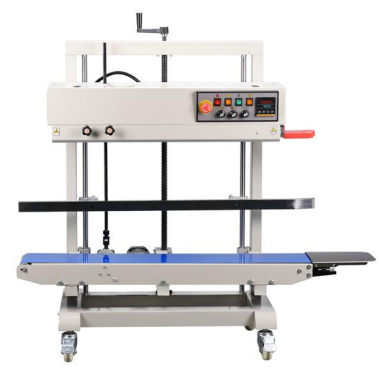 Sigillatrice verticale a nastro con marcatura a ruota d’inchiostro FR-1200B/V – immagine 1 di 7