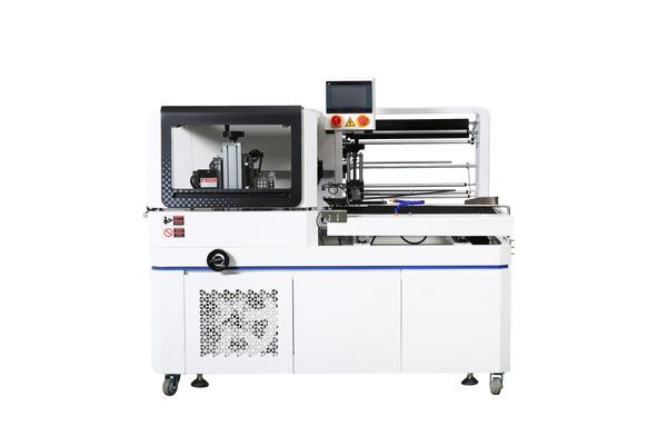 Confezionatrice termoretraibile automatica a saldatura continua BF450
