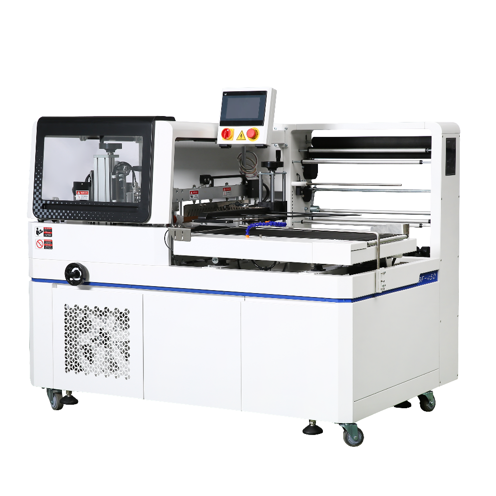 Confezionatrice termoretraibile automatica a saldatura continua BF450