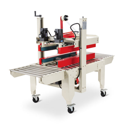 Máquina de sellado de cajas con doble accionamiento izquierdo y derecho FXC-5050DD
