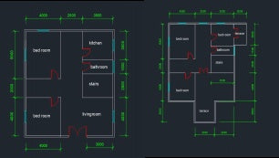 Pianta concettuale C16 con moduli di più misure e telaio aperto